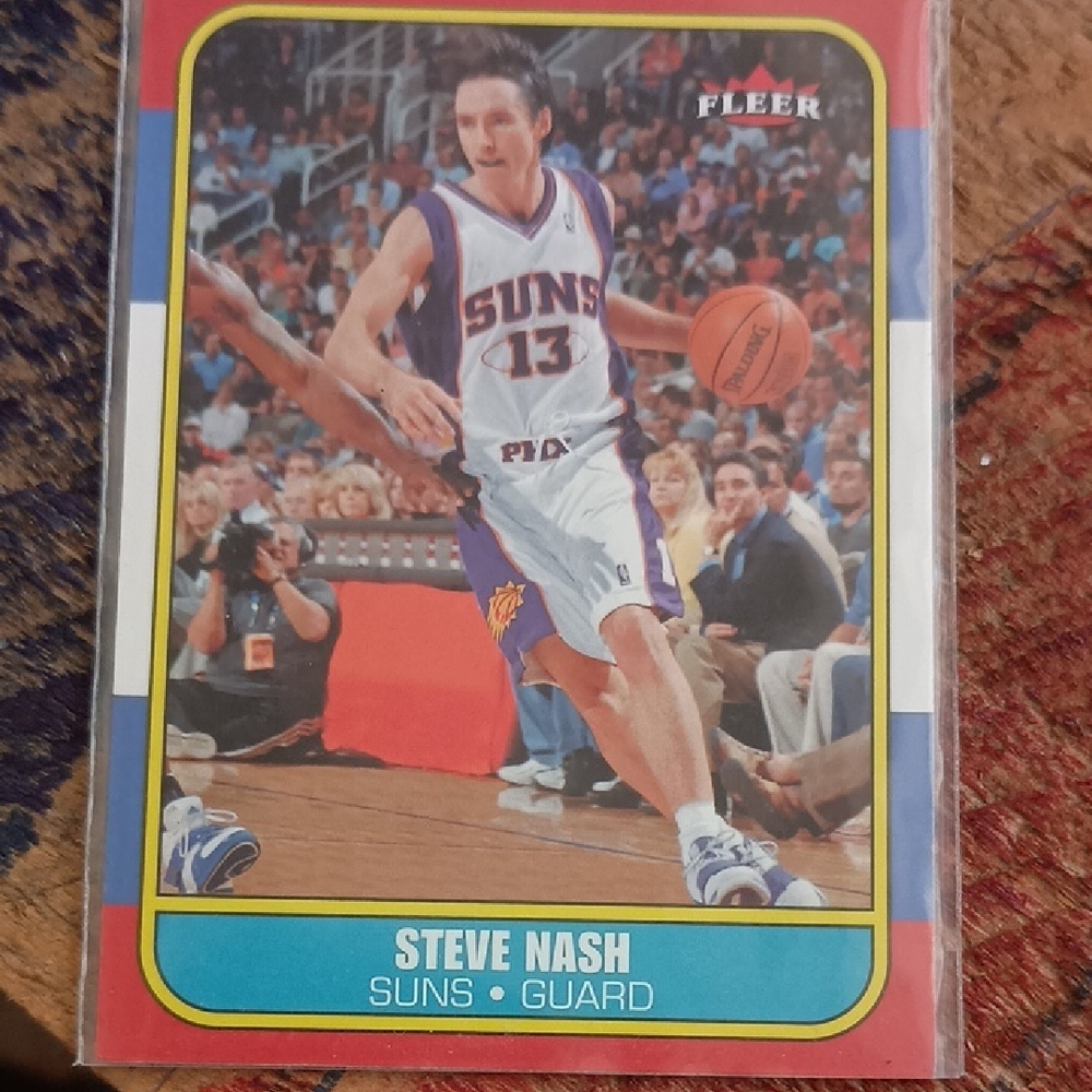 Fleer Steve Nash Suns Basketball Card
